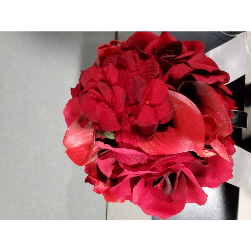 Custom Faux flower bouquet